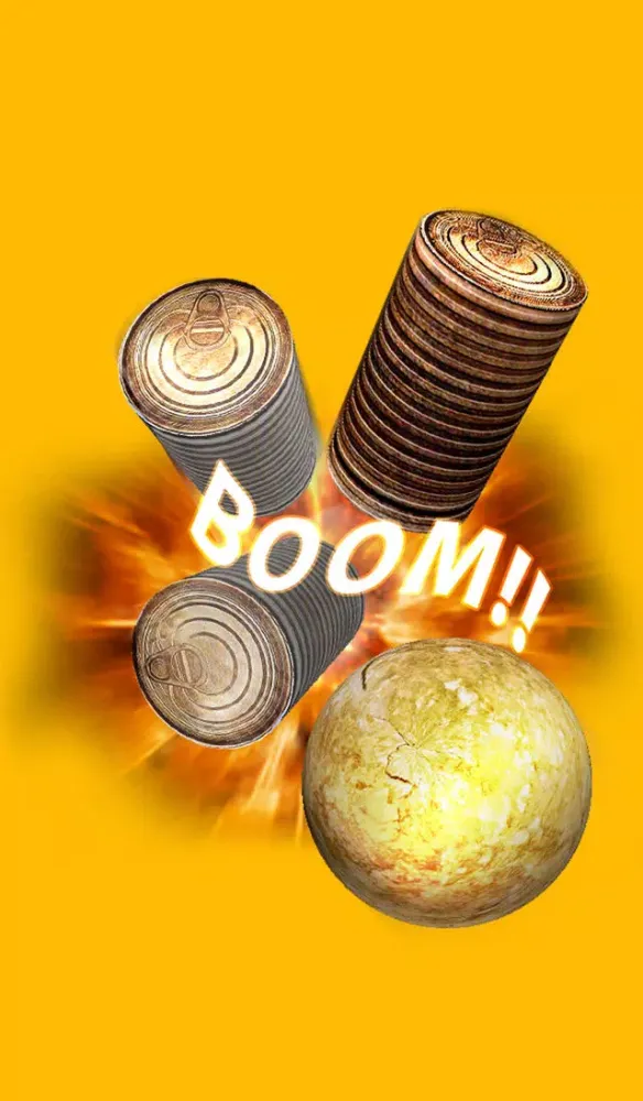 Capturas de pantalla de Game strike the can with stone - جديد.. لعبة رجم العلب بالحجارة