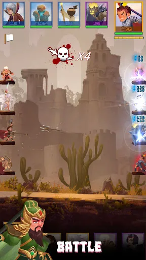 Screenshot di Battle of Warriors