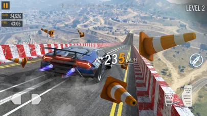 Capturas de tela do Mega Ramp Car Smash Stunts 3D