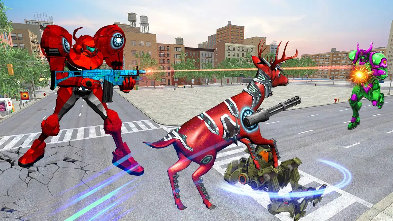 Transform Car Robot Game स्क्रीनशॉट