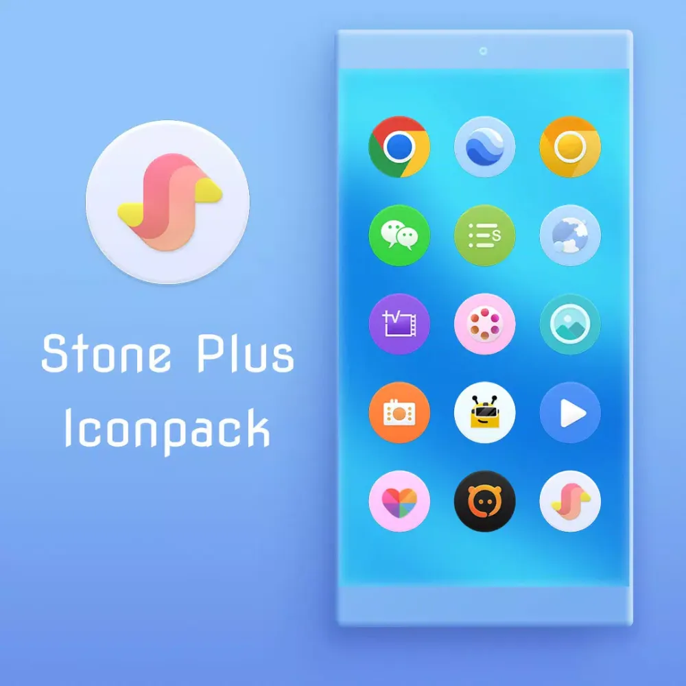 تصاویر Stone Plus - Icon Pack