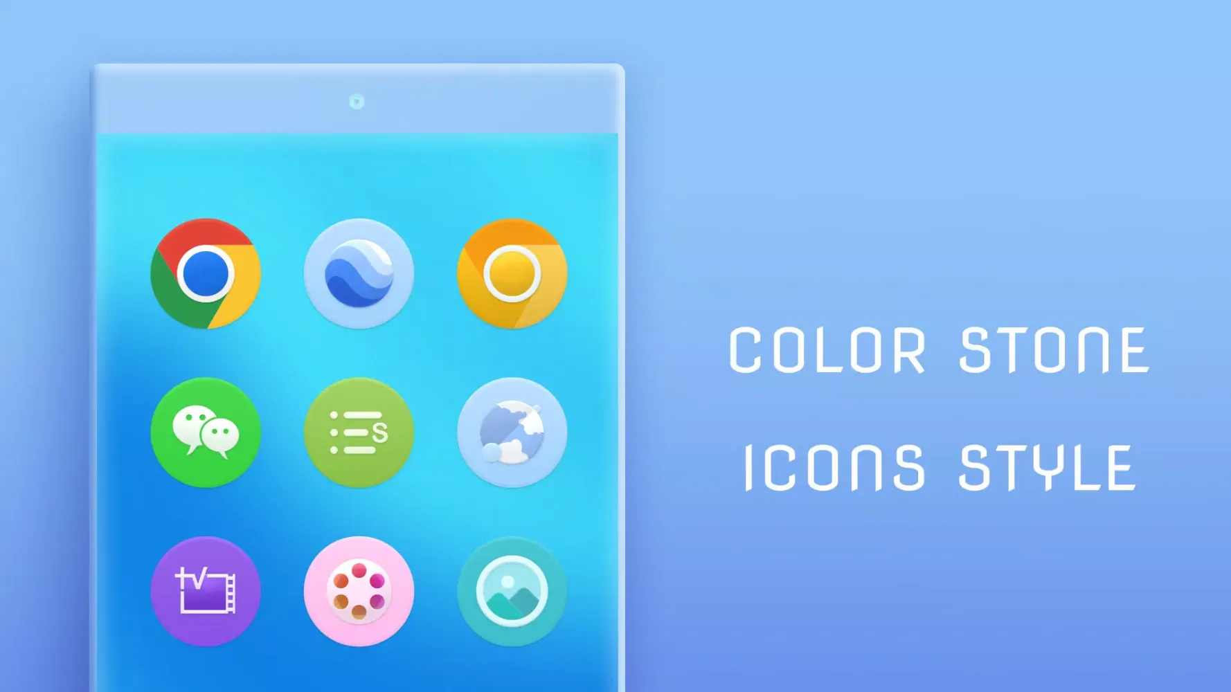 تصاویر Stone Plus - Icon Pack