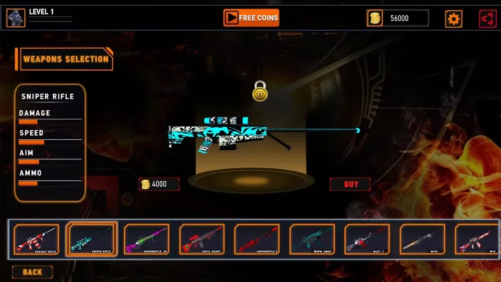 Ảnh chụp màn hình của FPS Call of Reptiles