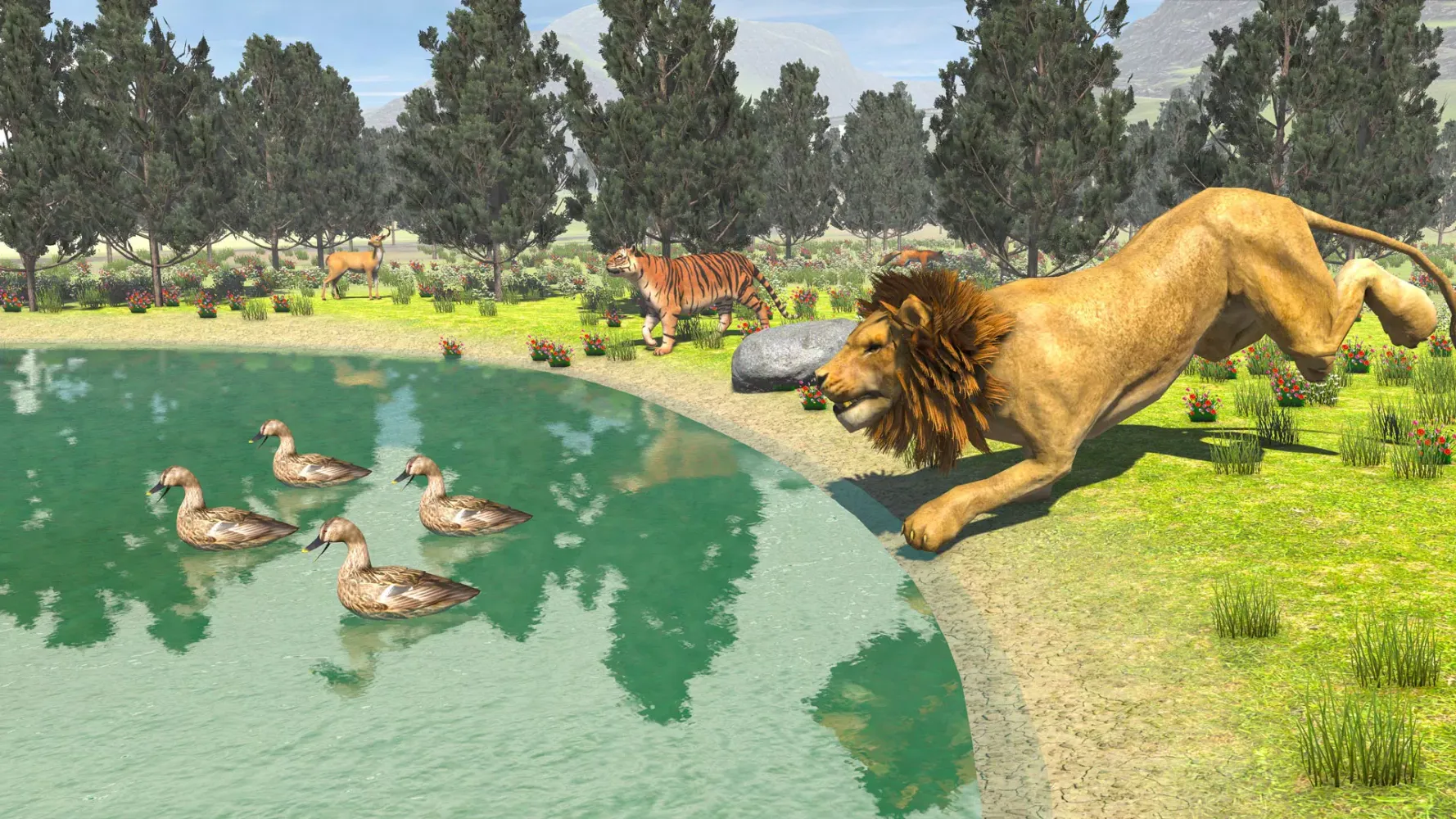 Wild Lion: Lion Simulator Game Screenshots
