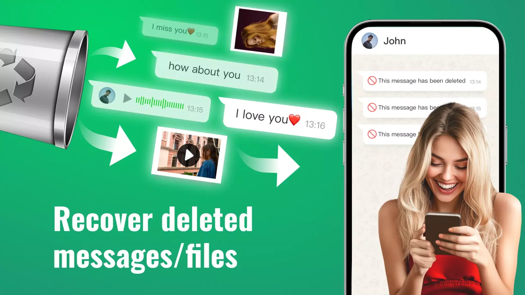 GA Recovery Deleted Message স্ক্রিনশট