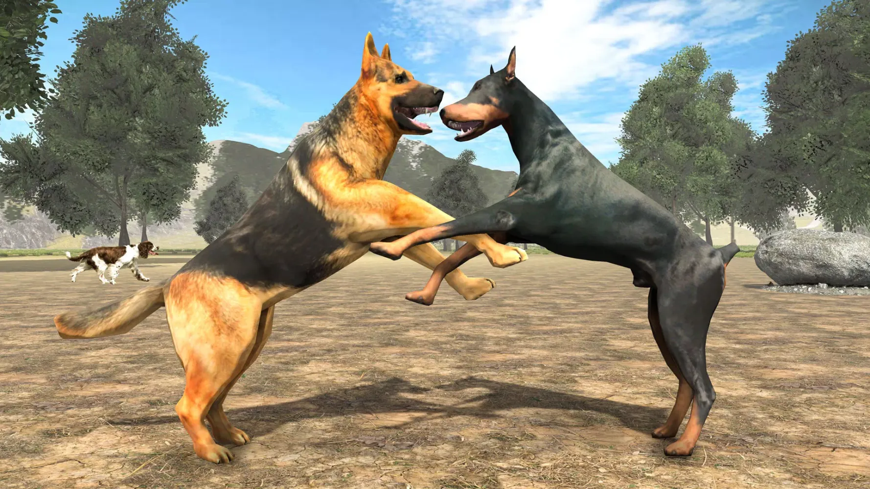 Dog Simulator : Wild Dog Games应用截图