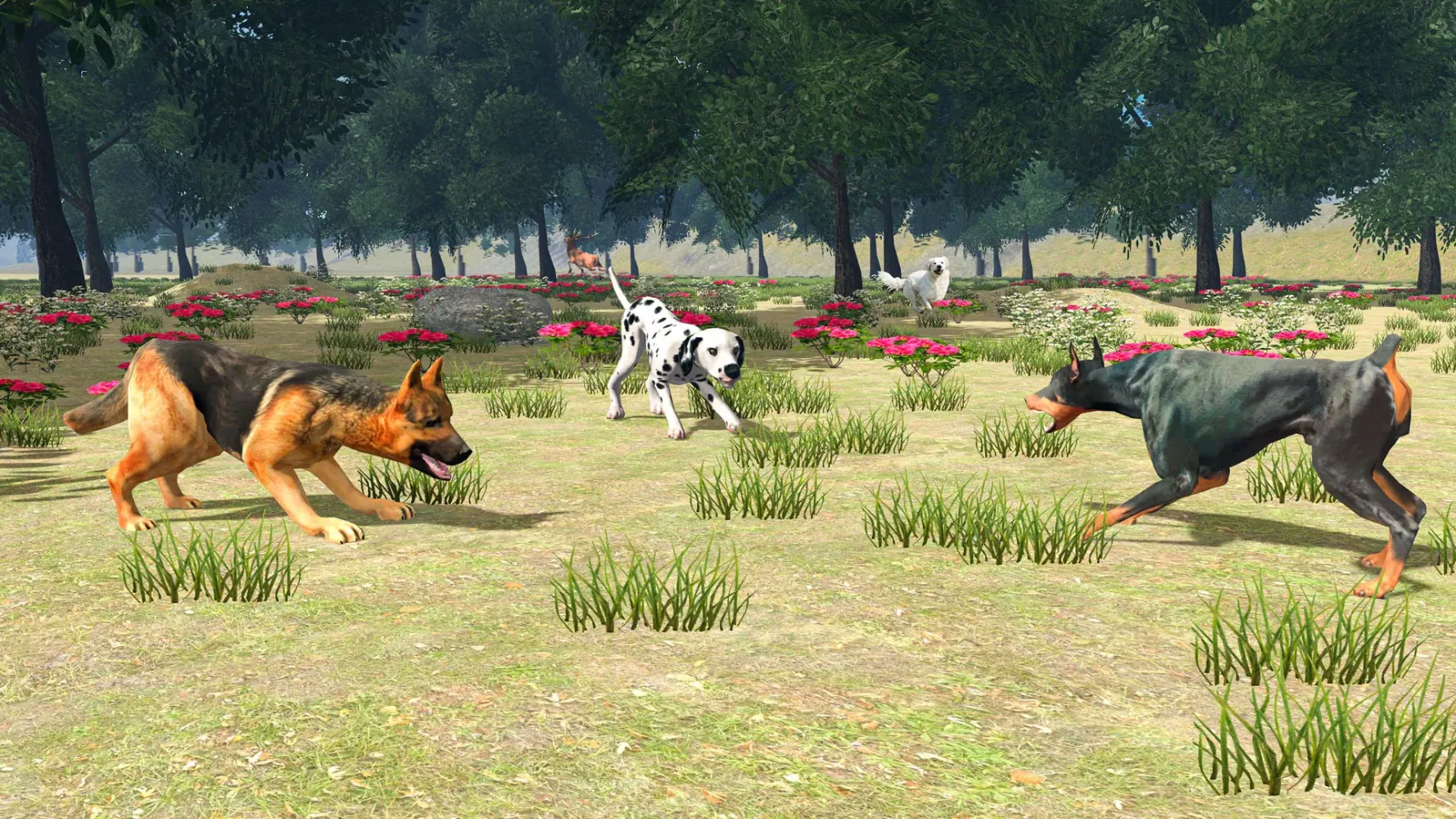 Dog Simulator : Wild Dog Games应用截图