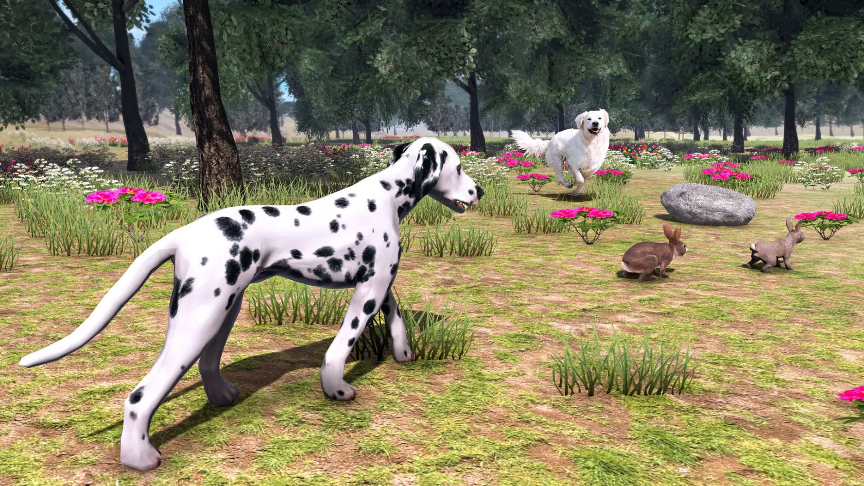 Dog Simulator : Wild Dog Games应用截图