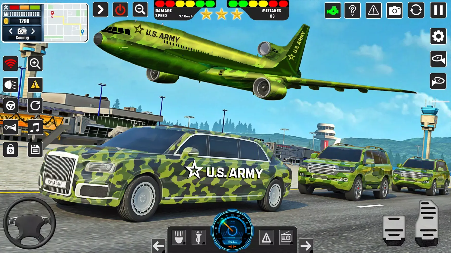 Army Vehicle Truck Transport应用截图