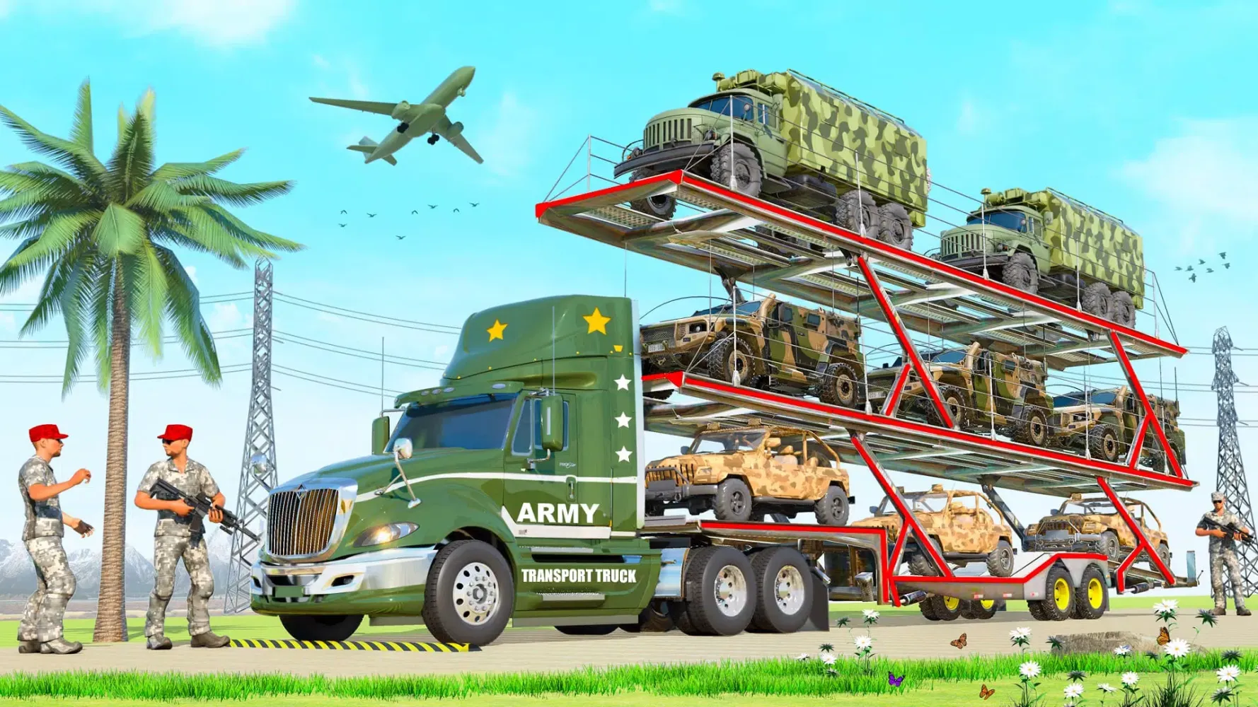 Army Vehicle Truck Transport应用截图