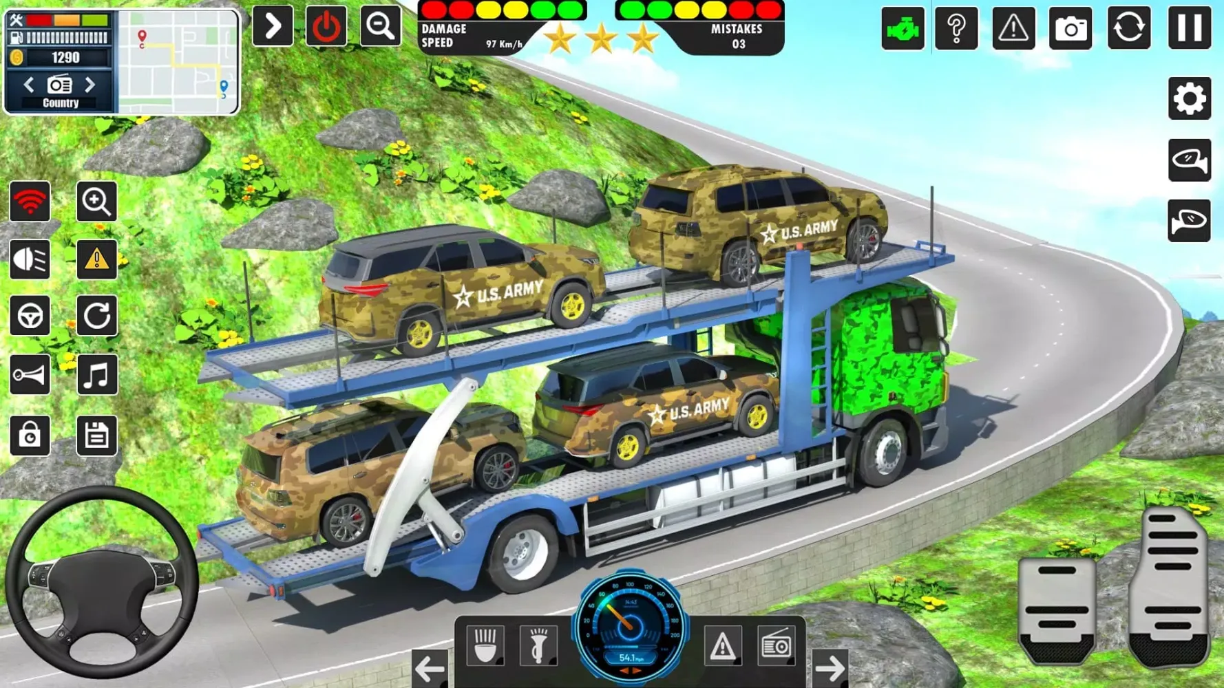 Army Vehicle Truck Transport应用截图