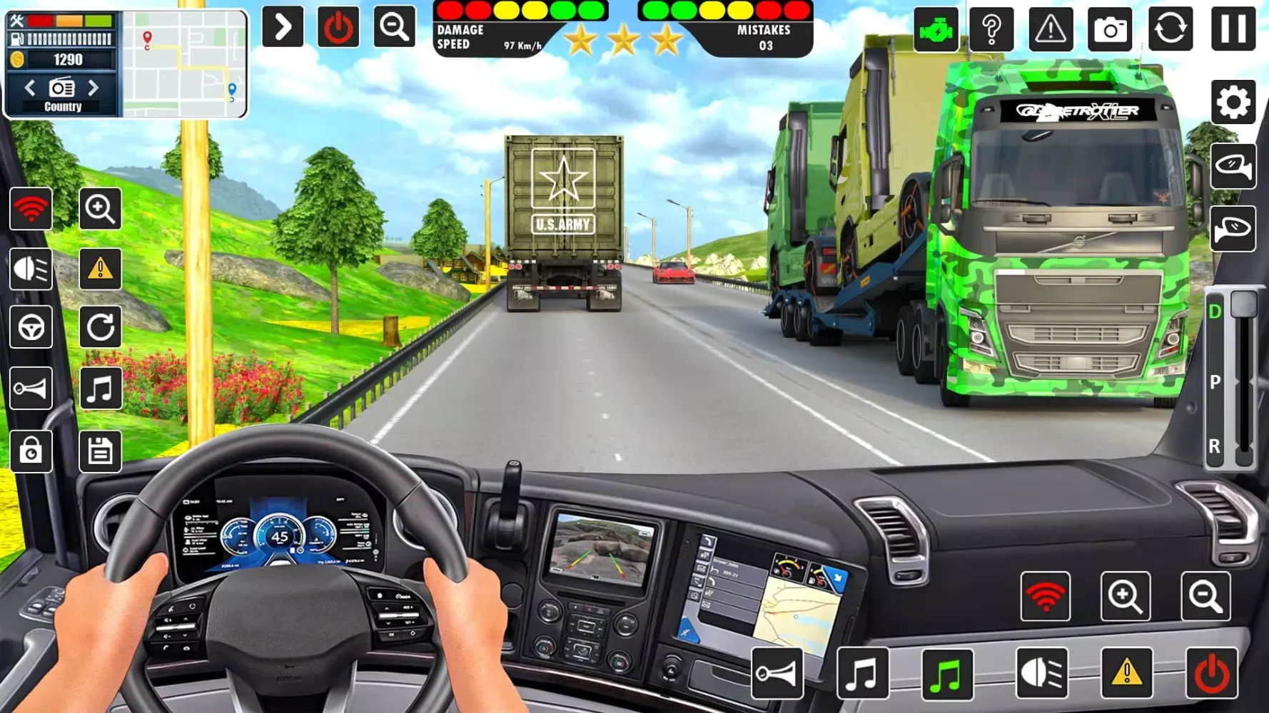Army Vehicle Truck Transport应用截图