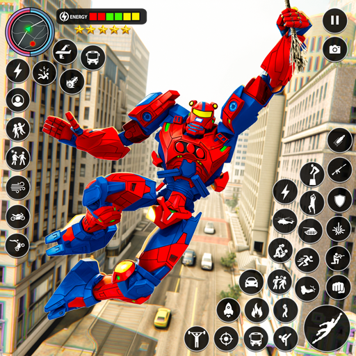 Spider Robot Fight Hero Games