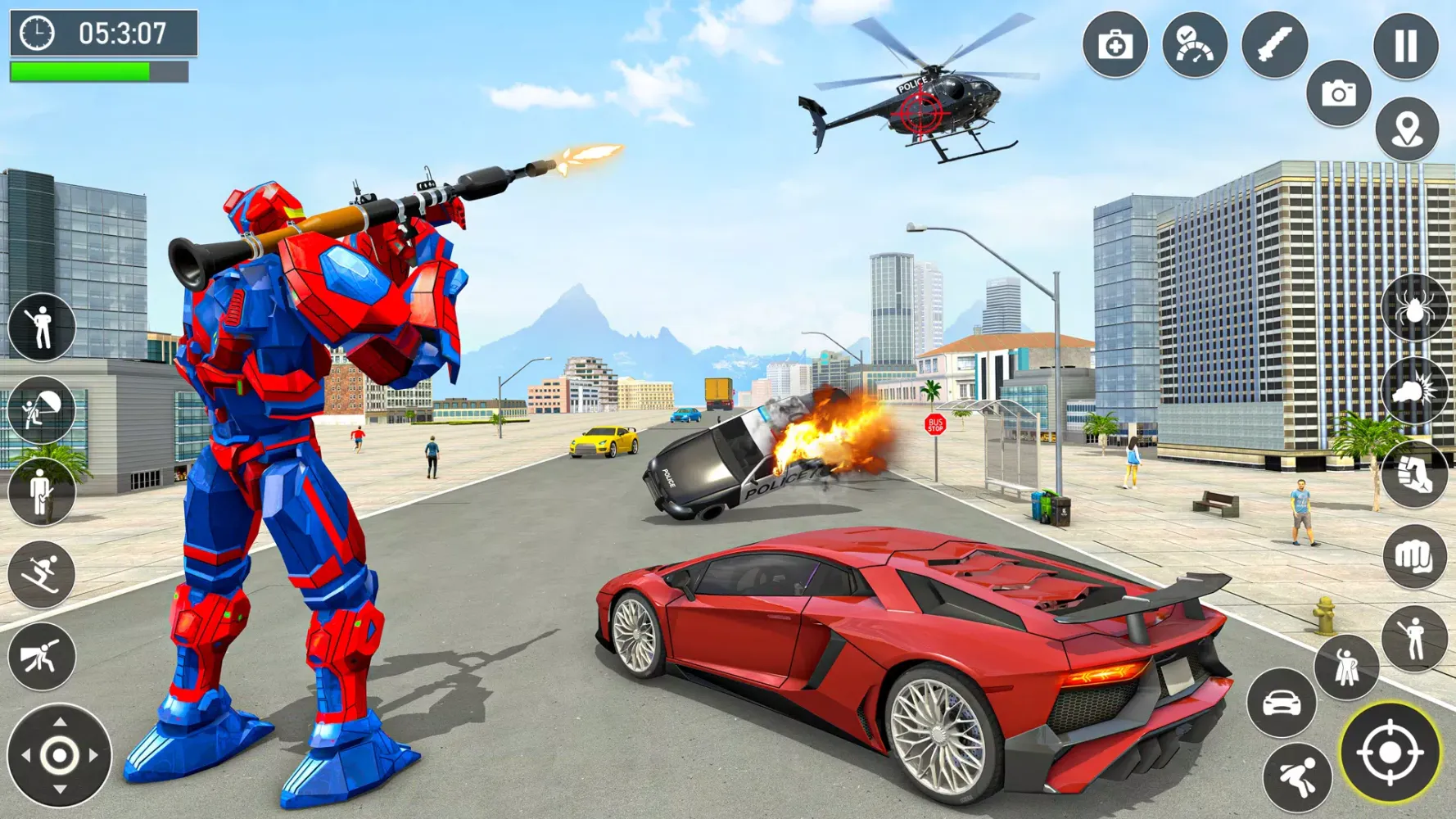 صور Spider Robot Fight Hero Games