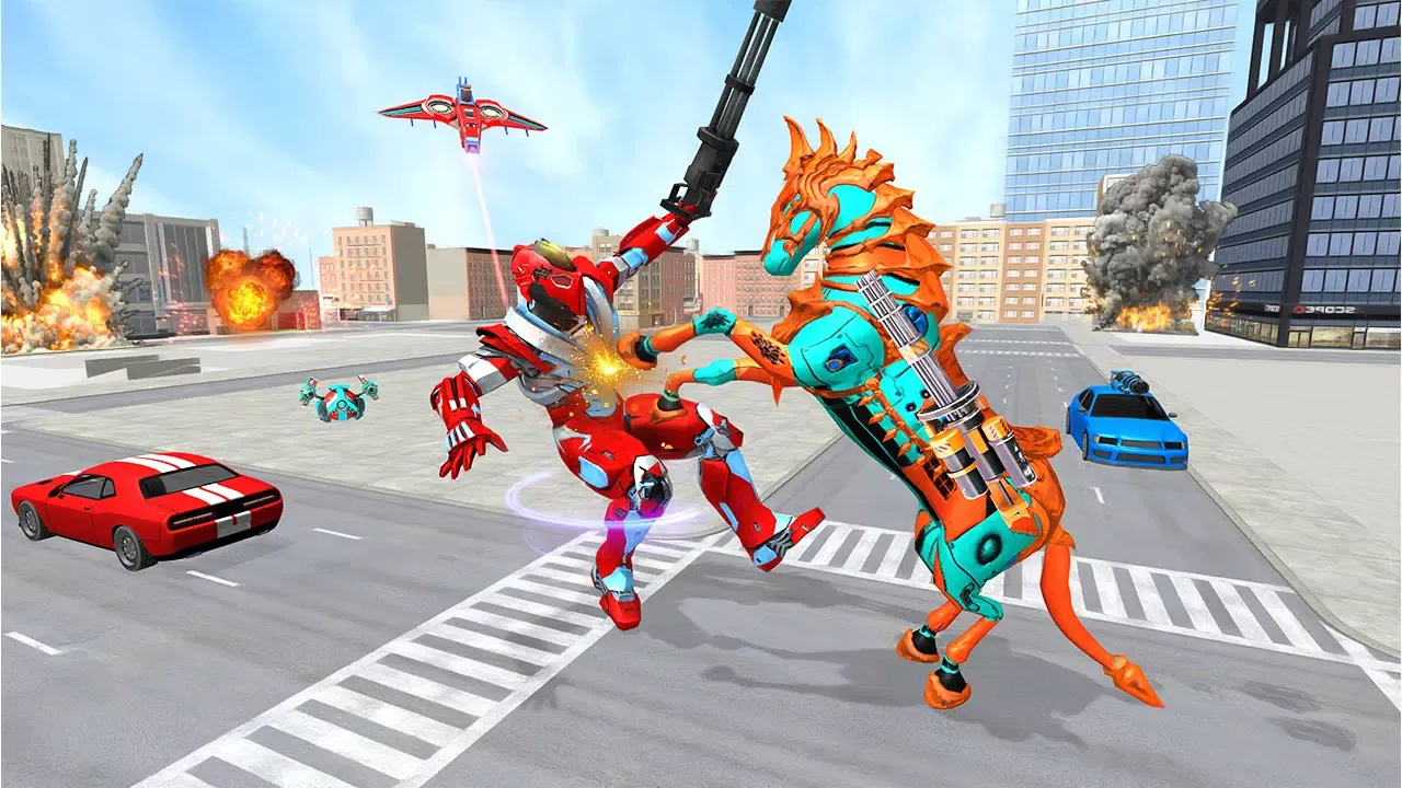 Horse Robot Car :Tank Robot スクリーンショット