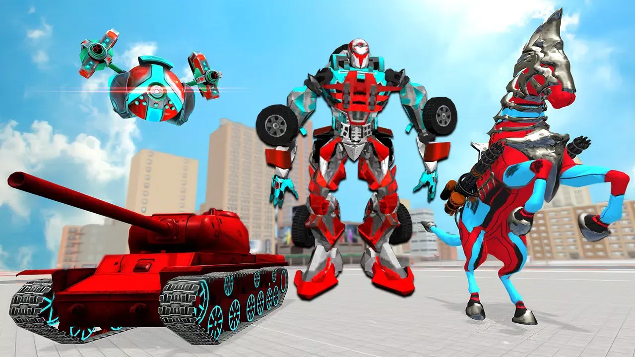 Horse Robot Car :Tank Robot スクリーンショット