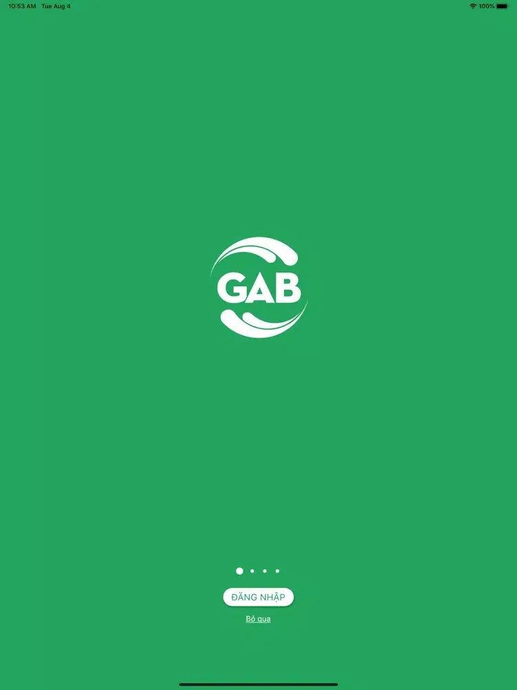 Capturas de tela do Bán lẻ GAB iPad 