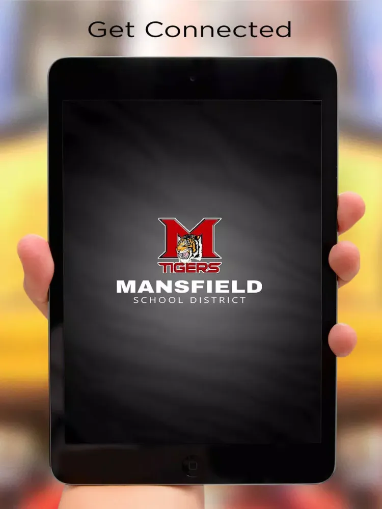 Capturas de tela do Mansfield School District iPad 
