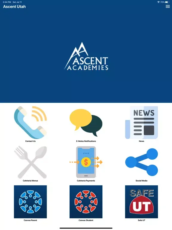 Ascent Academies of Utah iPad  स्क्रीनशॉट