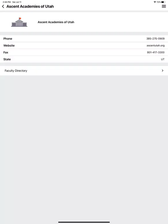 Ascent Academies of Utah iPad  स्क्रीनशॉट