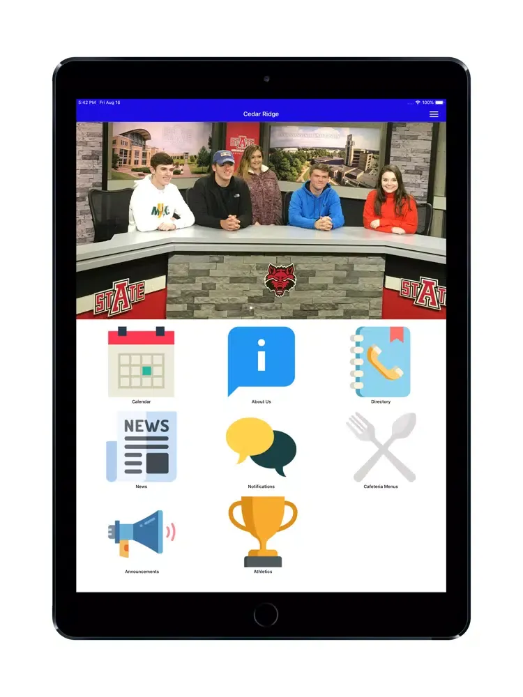 Cedar Ridge Public Schools iPad  Screenshots