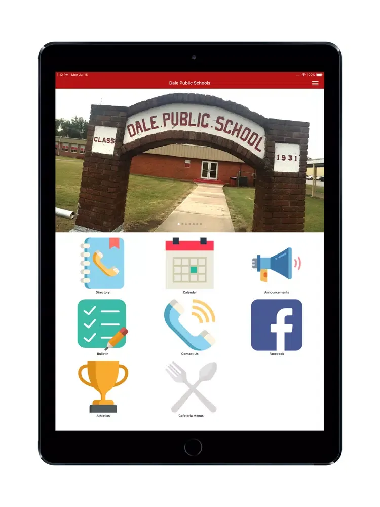 تصاویر Dale Public Schools iPad 