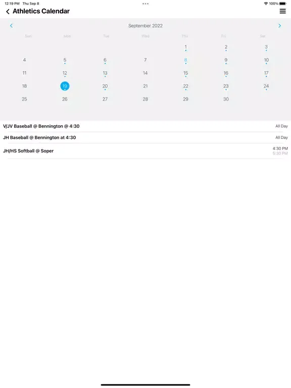 Fort Towson Public Schools iPad 应用截图