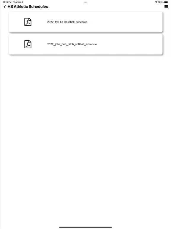 Fort Towson Public Schools iPad 应用截图
