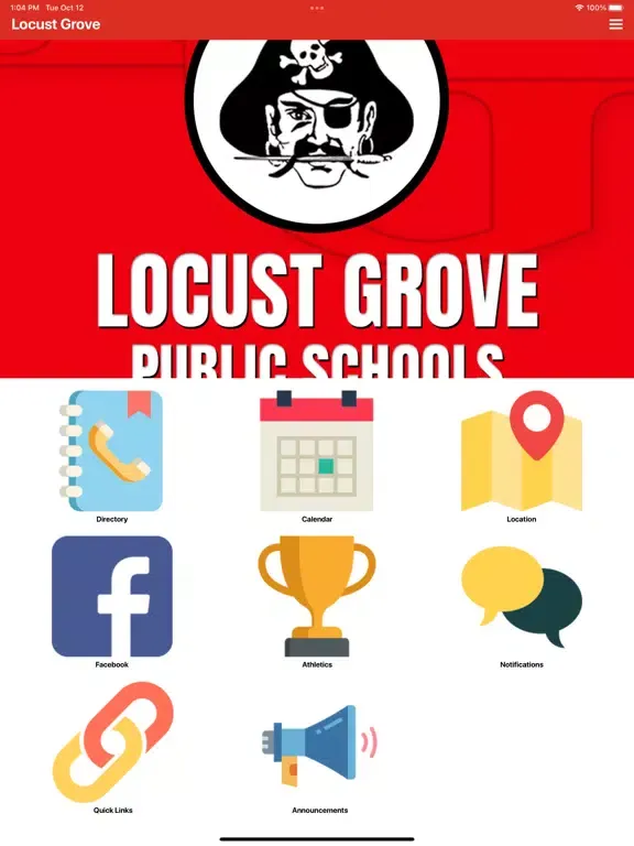 Locust Grove Public Schools iPad  스크린샷