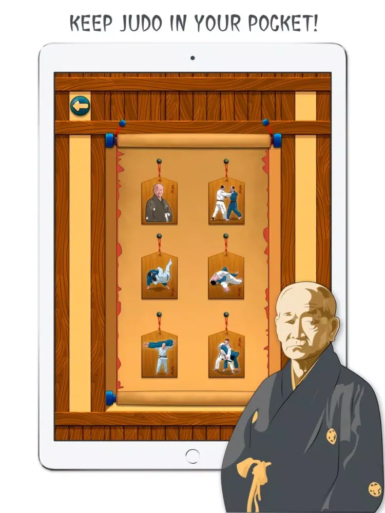 Capturas de tela do Virtual Judo iPad 