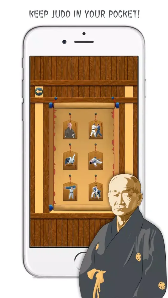 Capturas de tela do Virtual Judo