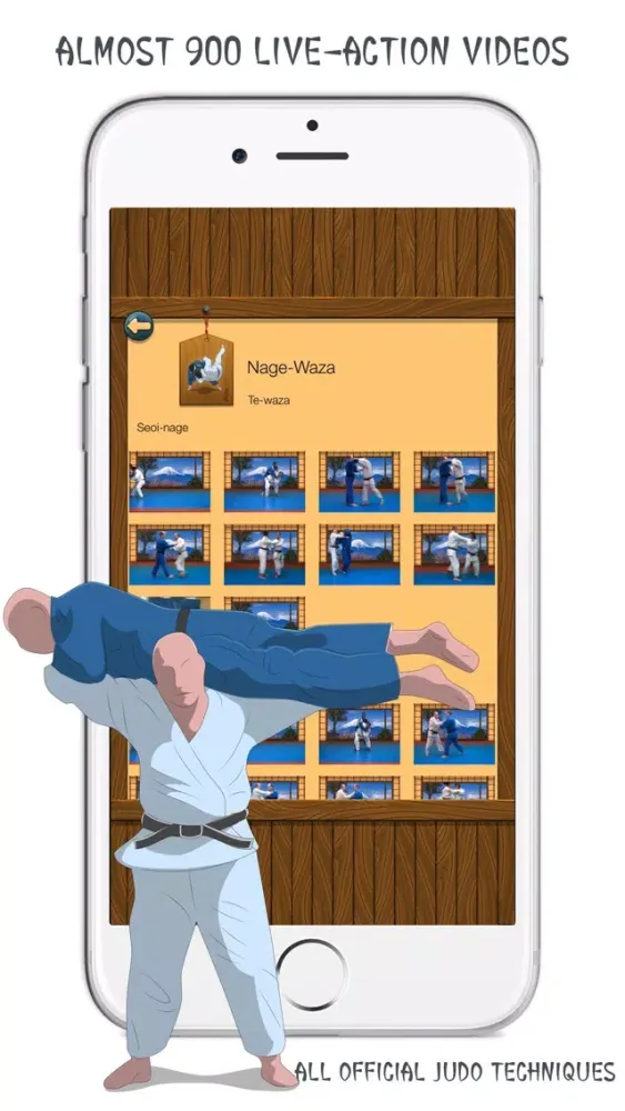 Capturas de tela do Virtual Judo
