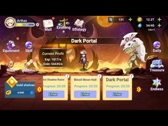 Captures d'écran de Destiny Legends:Afk Heroes iPad 