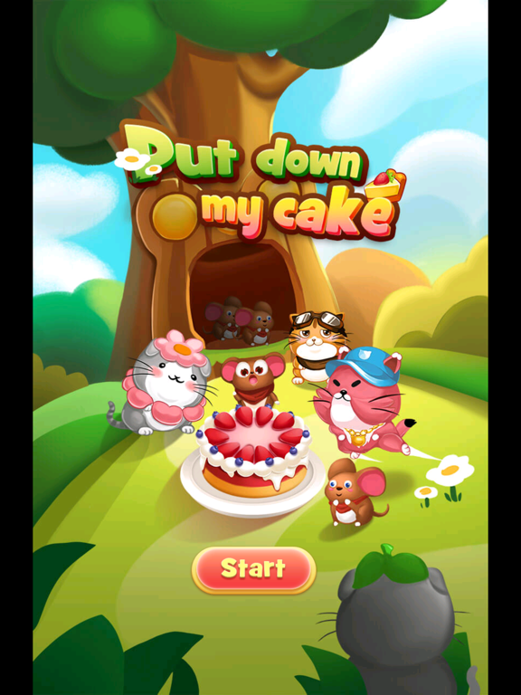 Screenshot di Cats and Mouse Battle for Cake iPad 