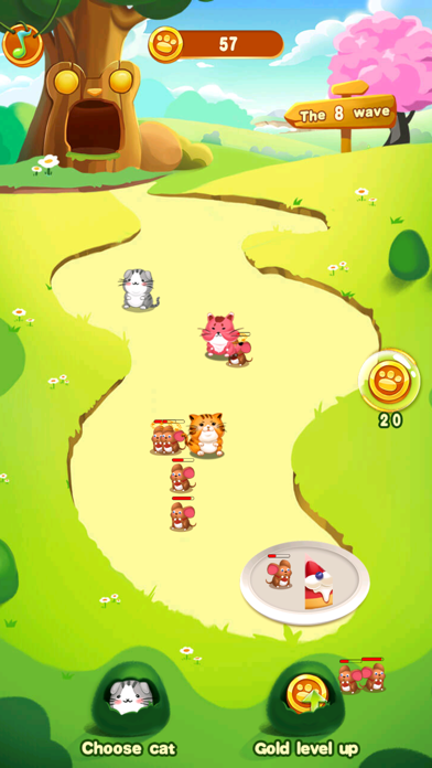 Screenshot di Cats and Mouse Battle for Cake