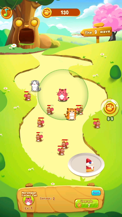 Screenshot di Cats and Mouse Battle for Cake