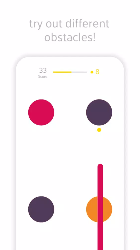 Capturas de tela do Linear: Minimalist Arcade Game