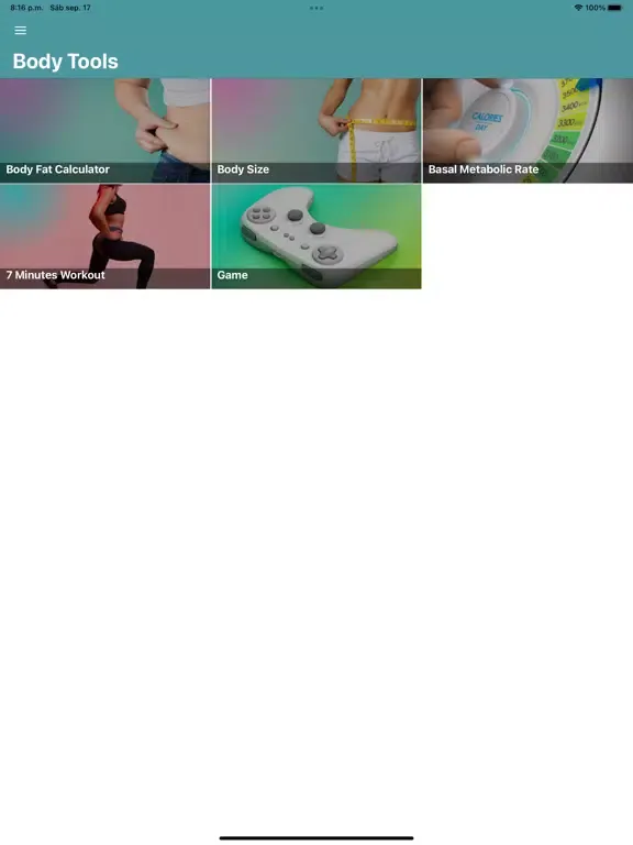 Zrzuty ekranu Body Fat Calculator and Tools iPad 