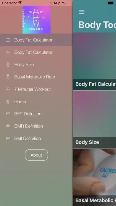 Zrzuty ekranu Body Fat Calculator and Tools