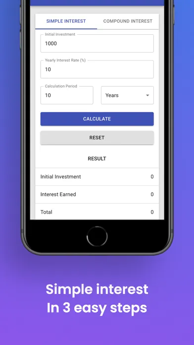 Interest Calculator Compound Screenshots