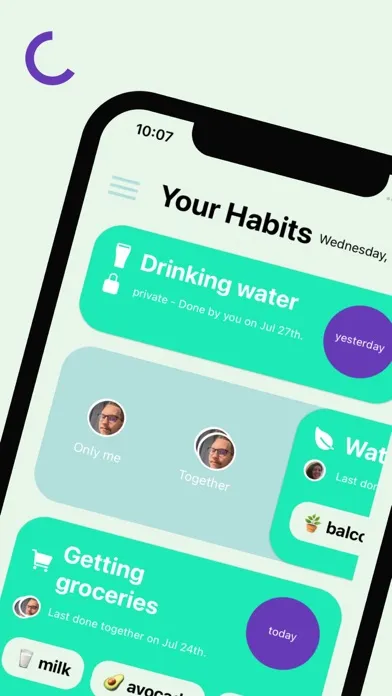 Ảnh chụp màn hình của Groovy - Build Habits Together