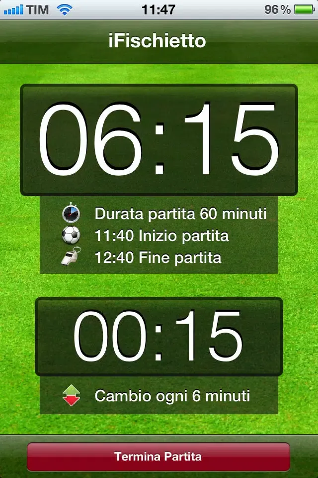 Screenshot di iWhistle - Soccer Auto Change Player