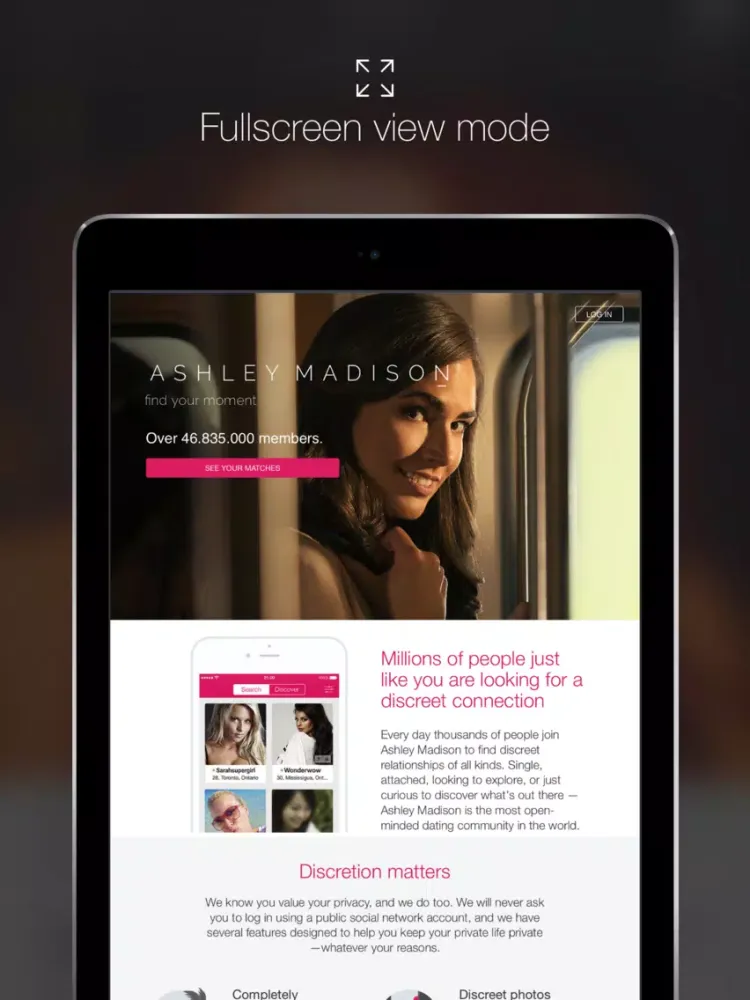 Incognito Browser - Private, Desktop Browsing Mode iPad  Ekran Görüntüleri
