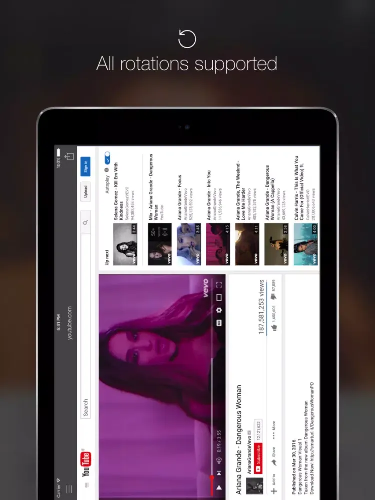 Incognito Browser - Private, Desktop Browsing Mode iPad  Ekran Görüntüleri