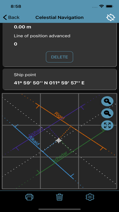 ภาพหน้าจอของ Nautical Calculator Pro