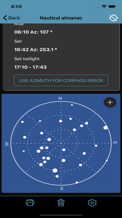 ภาพหน้าจอของ Nautical Calculator Pro