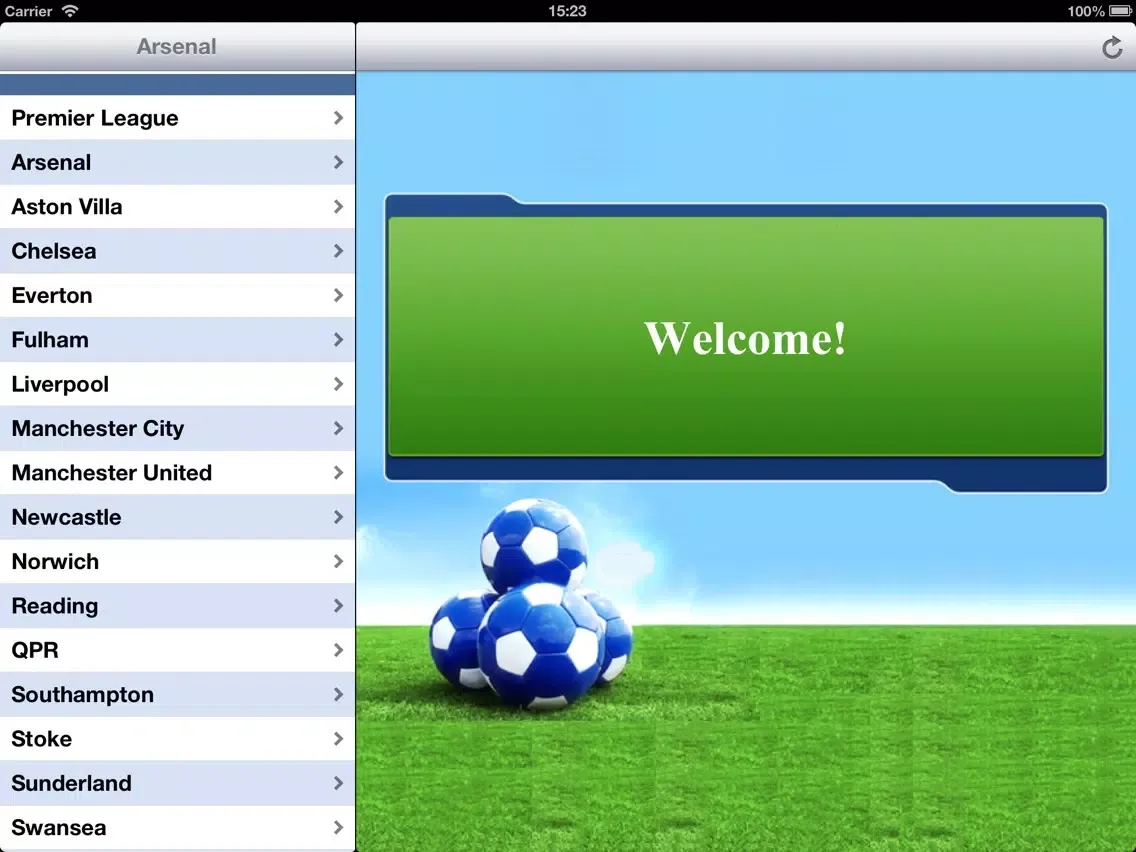 Live Scores for Arsenal iPad  স্ক্রিনশট