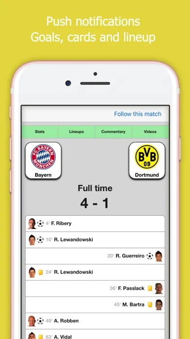 ภาพหน้าจอของ Bundesliga