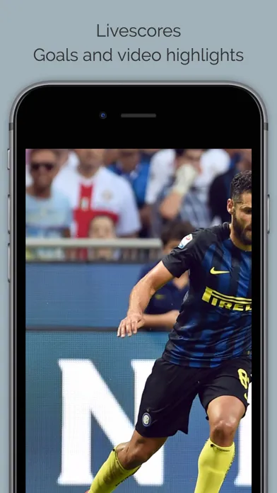 Live Scores for Inter Milan应用截图
