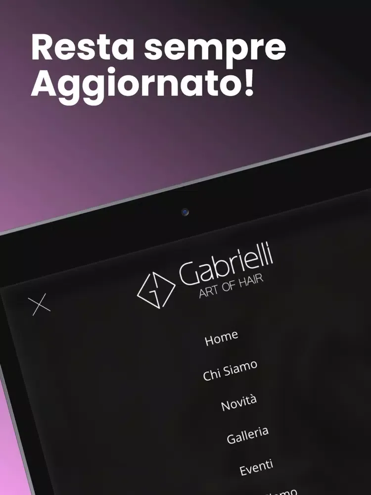 Capturas de pantalla de Gabrielli Art of Hair iPad 